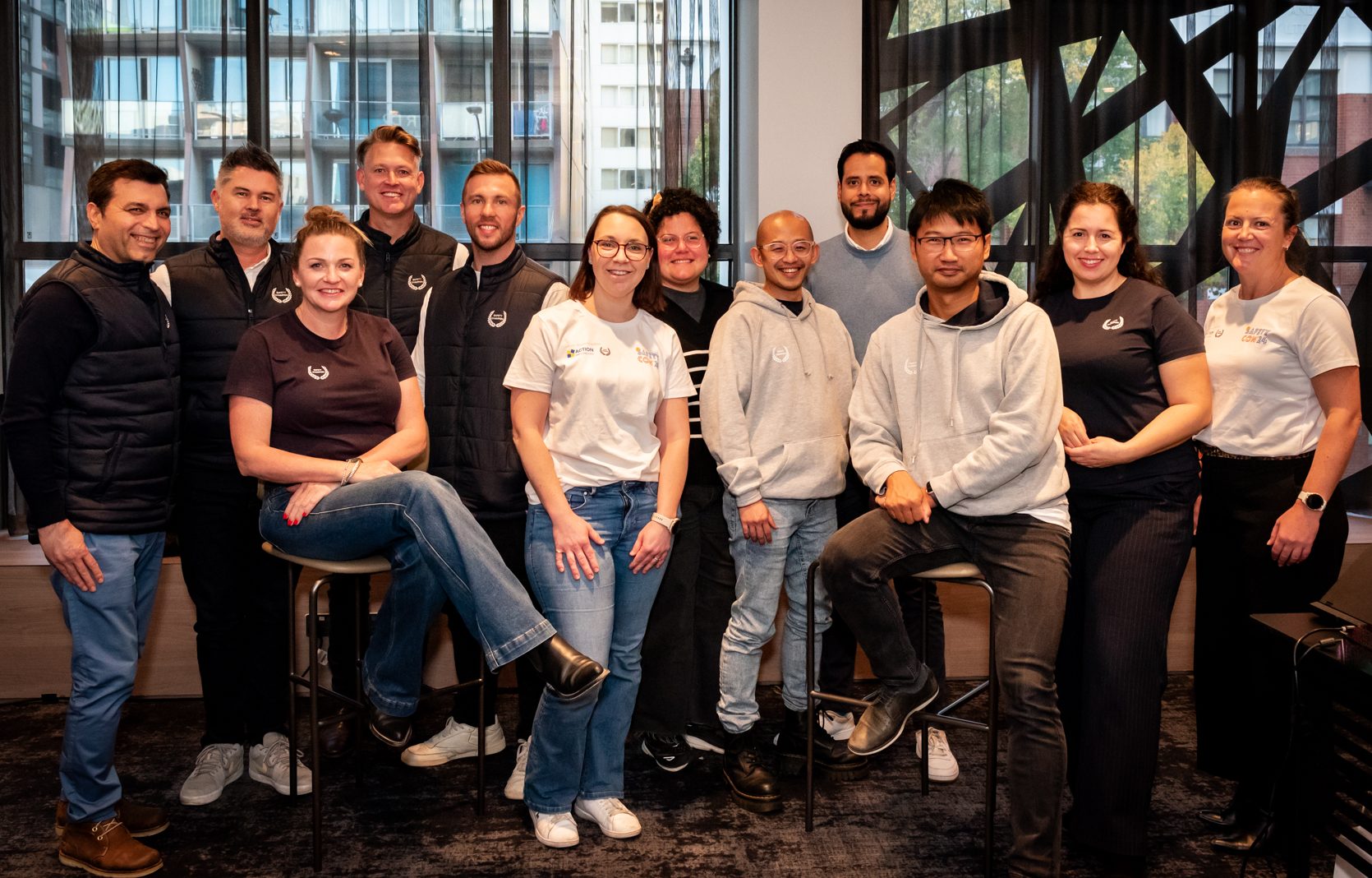Group Photo of the Safety Champion team
